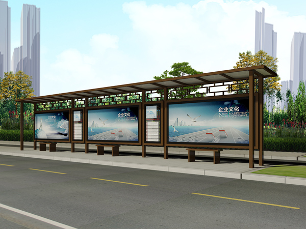仿古候車亭CY-004