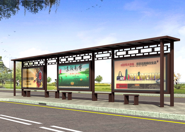 仿古候車亭CY-011